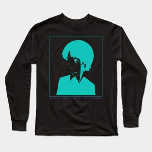 No matter where you go, everyone's connected. v2 Long Sleeve T-Shirt